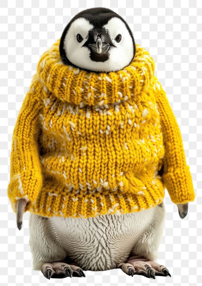 PNG Penguin sweater animal bird.