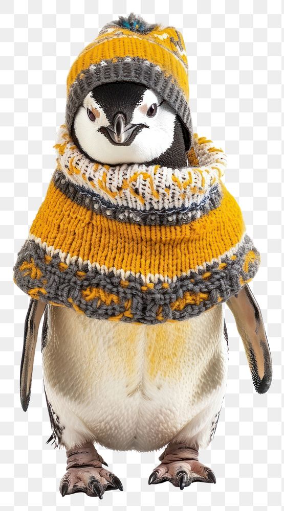 PNG Penguin animal bird hat.