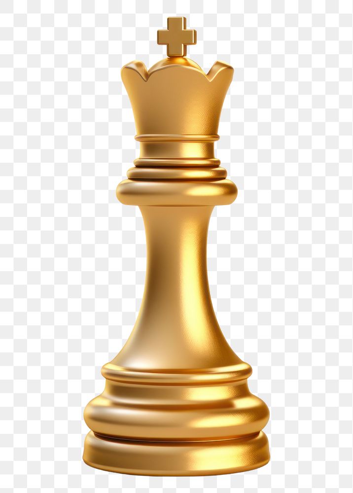 PNG Chess trophy gold game white background.