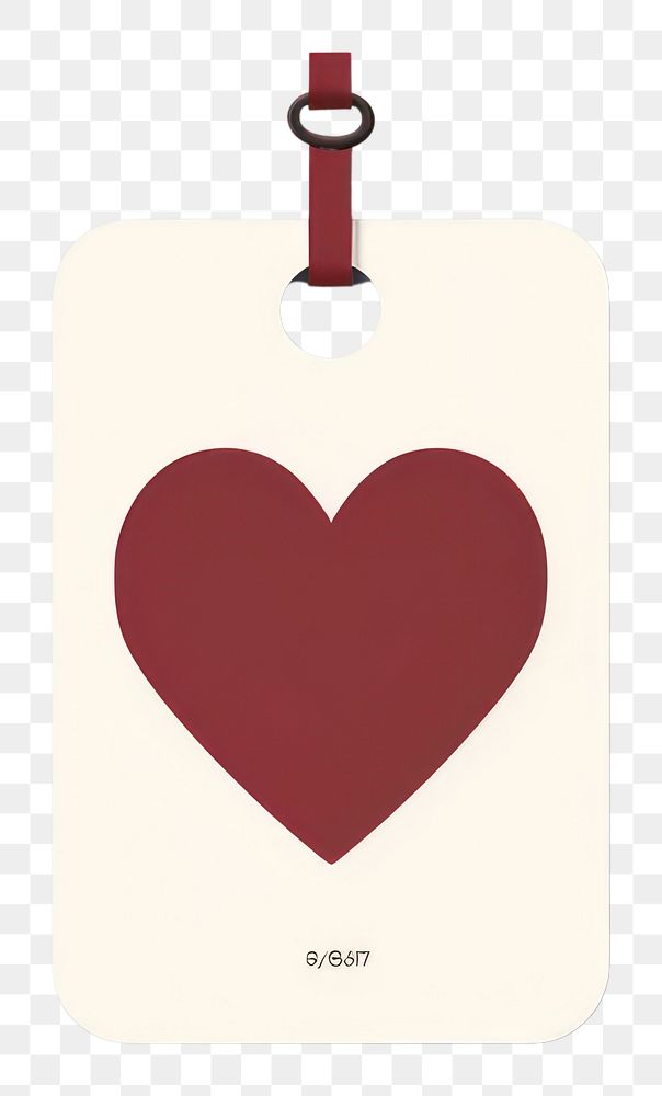 PNG Heart symbol copy space hanging.