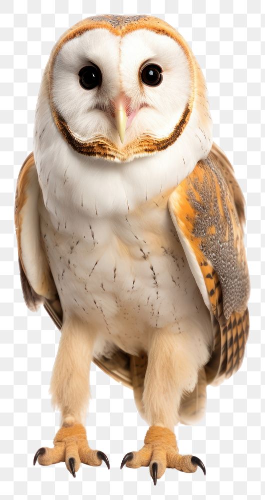PNG Barn owl animal bird beak.