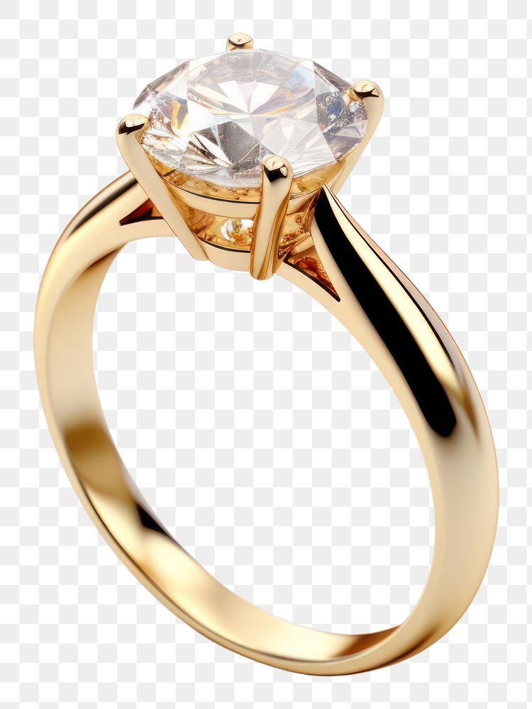PNG Jewellery diamond ring gold.