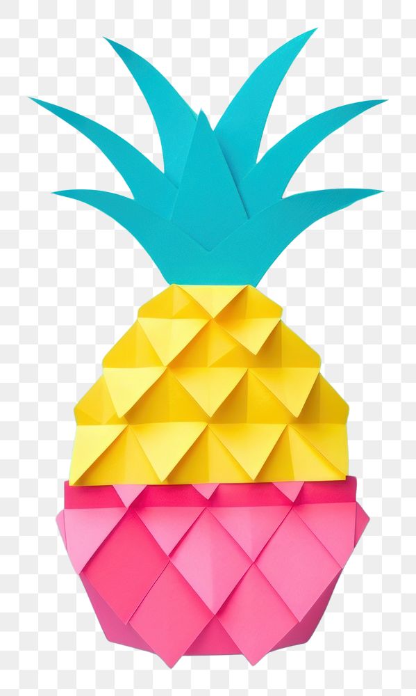 PNG Pineapple fruit food art.