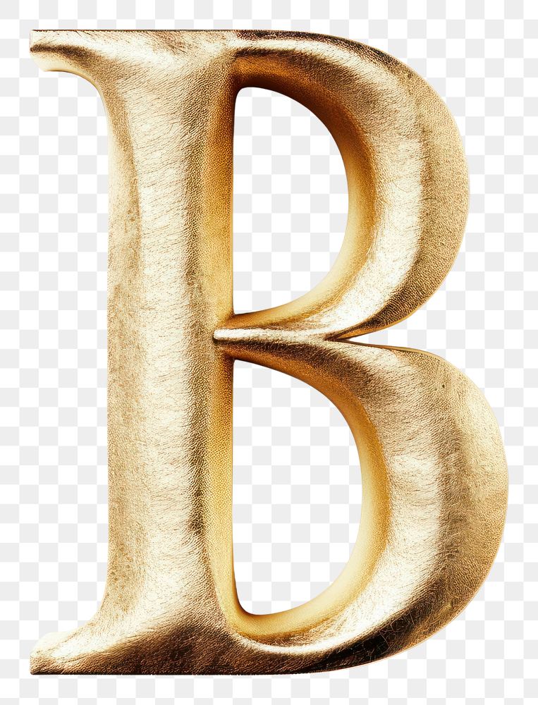 PNG Golden alphabet B letter text white background number.