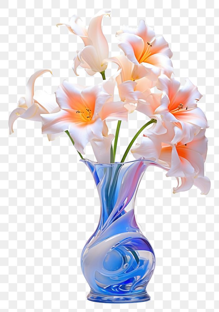 PNG Flower vase plant inflorescence gladiolus.