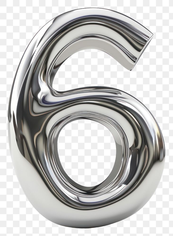 PNG Number silver circle symbol.