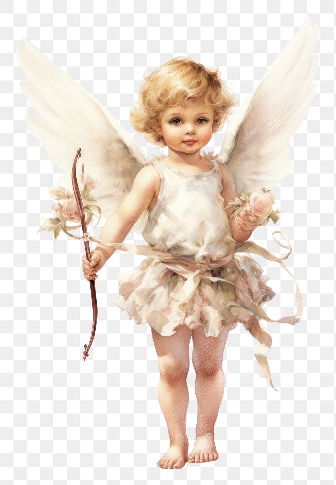 PNG Child angel cupid baby toy