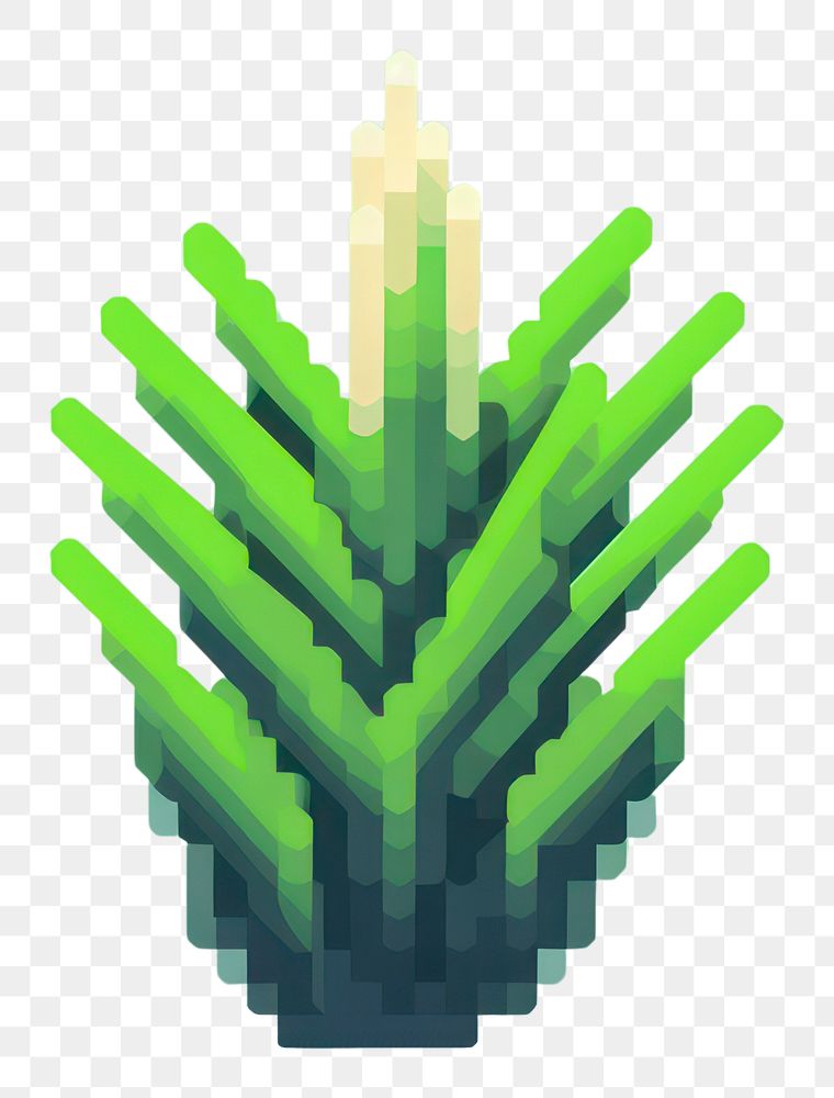 PNG Grass pixel graphics green plant.
