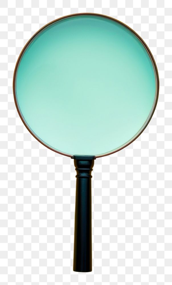 PNG Magnifying glass reflection circle yellow.