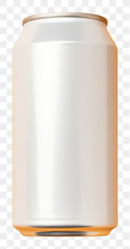 PNG White cider can refreshment cylinder bottle.