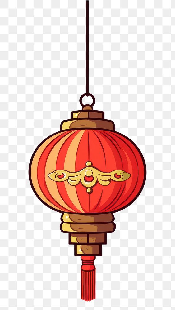 PNG Chinese lamp lantern white background architecture.