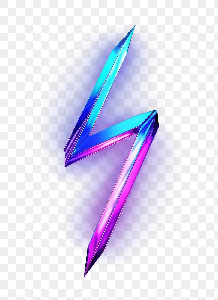 PNG Neon arrow light purple night.