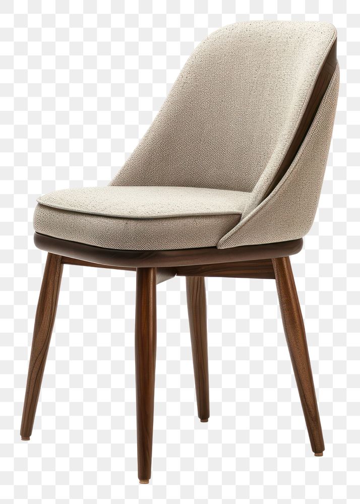 PNG Dining chair furniture white background armchair.