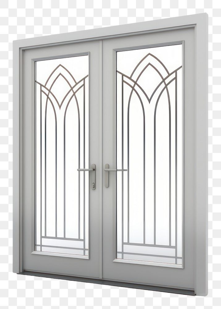 PNG Glass door architecture building white.