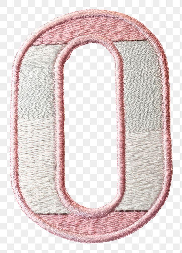 PNG Patch letter O white background accessories rectangle.