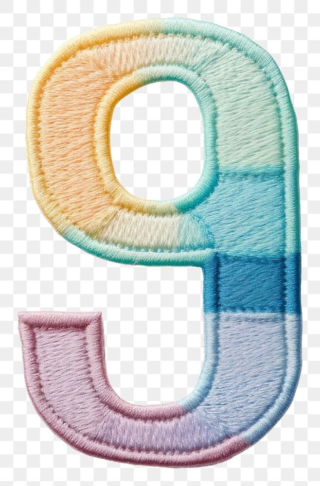 PNG Patch letter number 9 text white background creativity.
