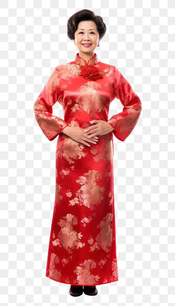 PNG Traditional chinese costumes dress fashion kimono.