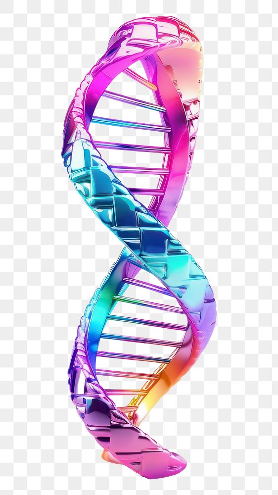 PNG Dna white background research science.