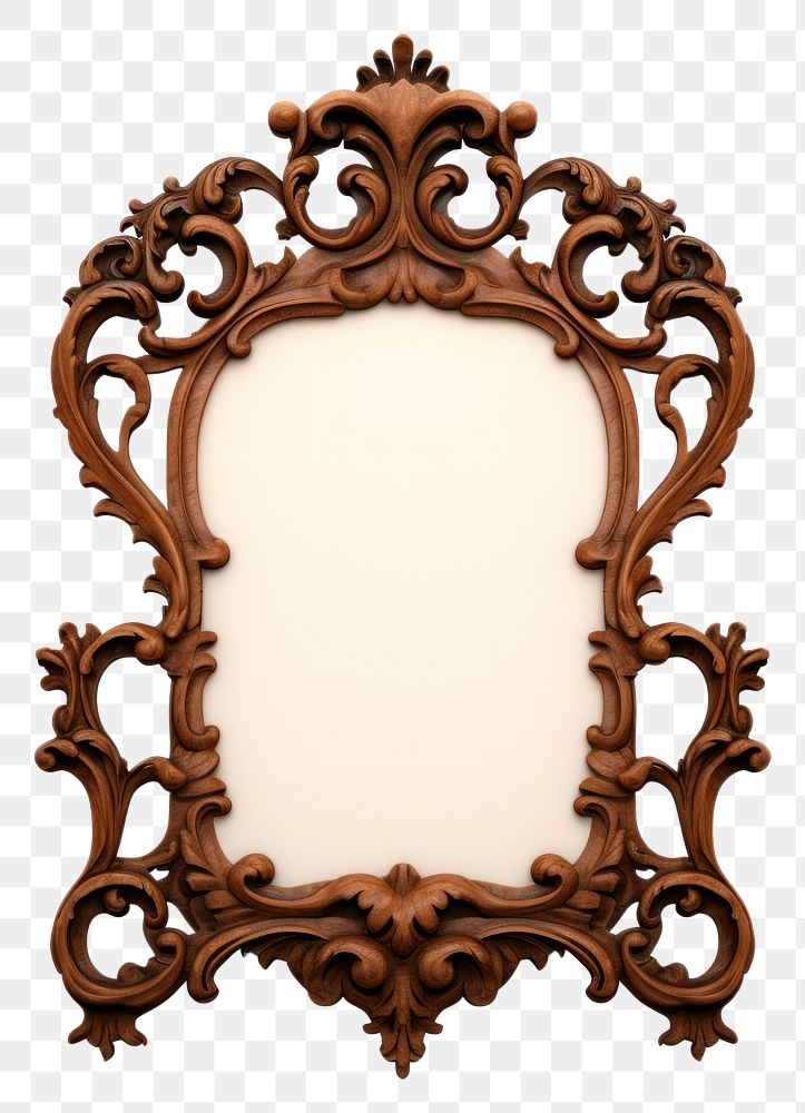 PNG Mirror brown white background architecture.
