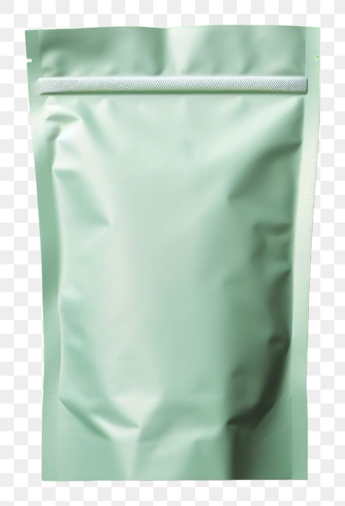 PNG Protein powder pouch mockup green green background aluminium.