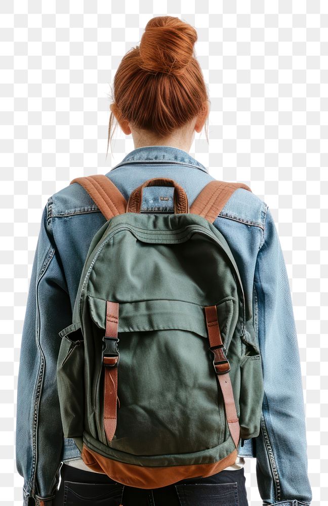 PNG Student backpack adult bag.