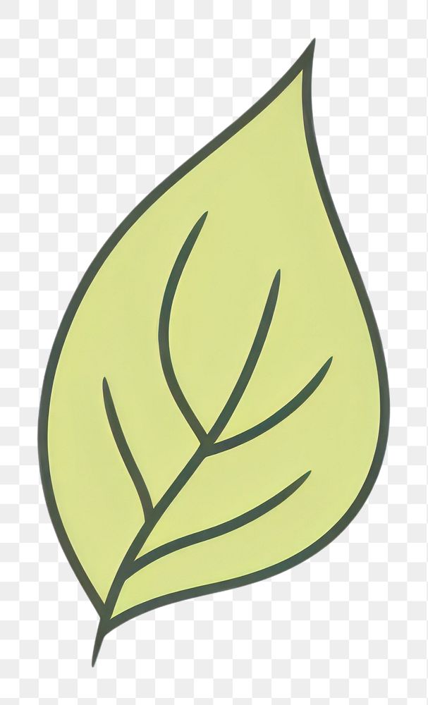 PNG Green tea icon plant leaf yellow.