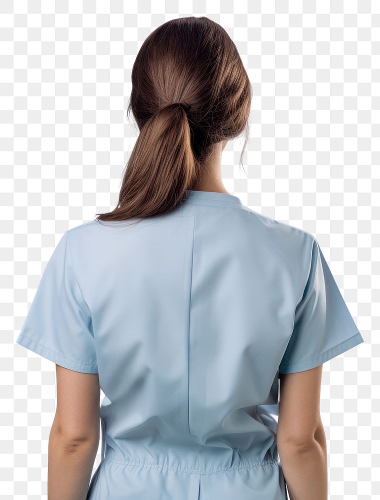 PNG Nurse portrait blouse adult.