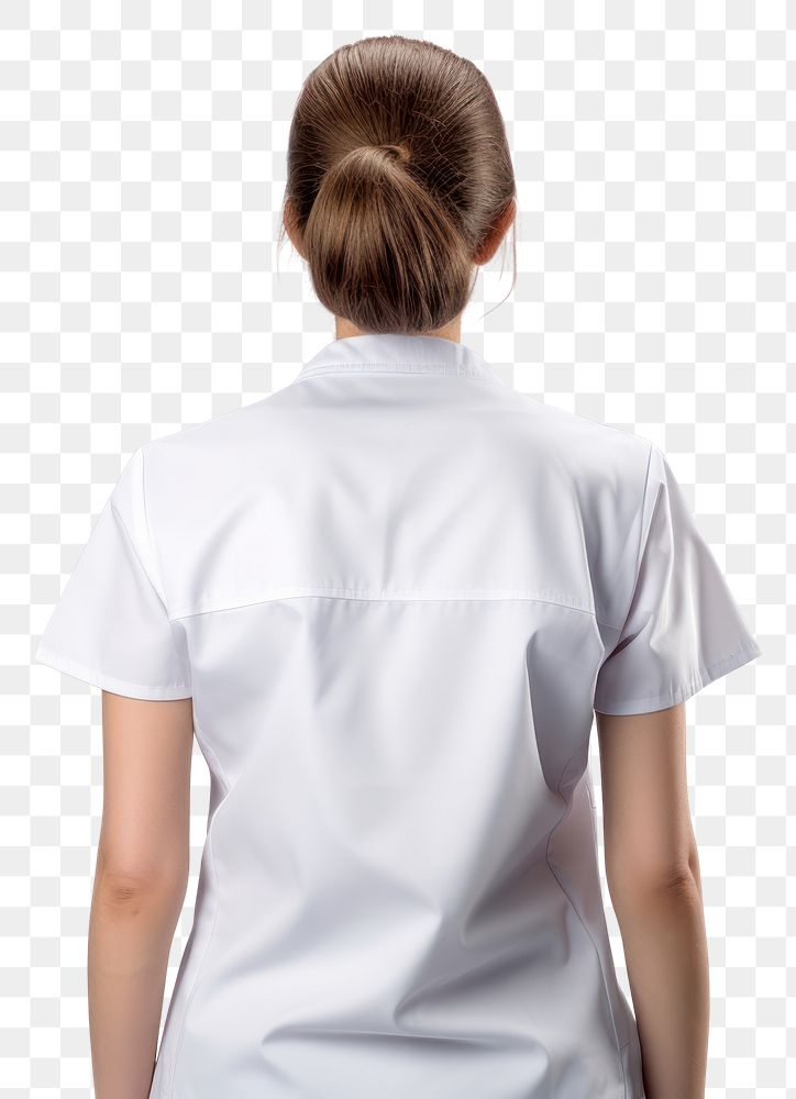 PNG Nurse portrait t-shirt sleeve.