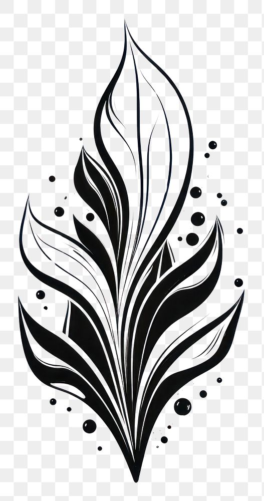 PNG Pattern logo leaf creativity.