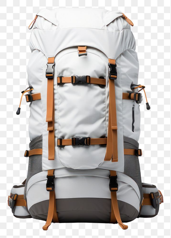 PNG Backpack white stretcher mountain.