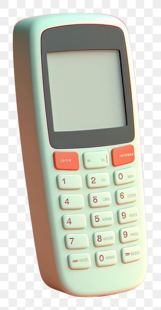 PNG Mobile phone electronics calculator technology.