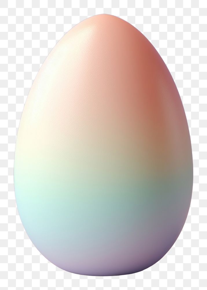 PNG Easter egg celebration simplicity fragility.