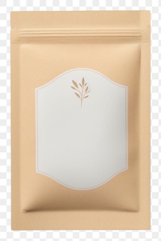 PNG Mockup whiyte tea bag paper teabag colored background.