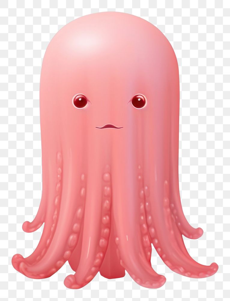 PNG Octopus jellyfish anthropomorphic representation.
