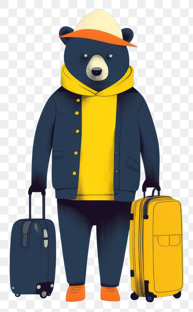 PNG Suitcase luggage coat representation.