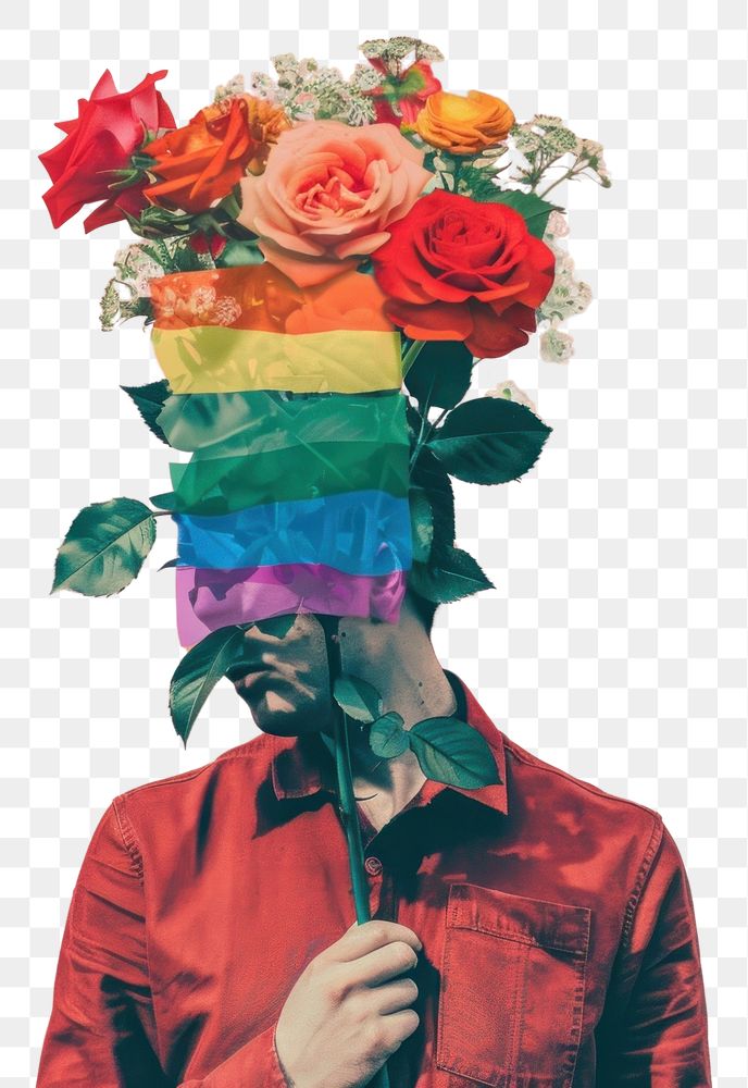 PNG Gay rights flower plant adult.
