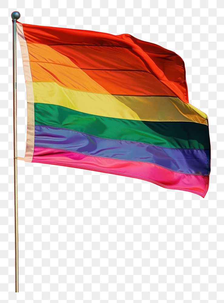PNG Gay rights flag patriotism outdoors.