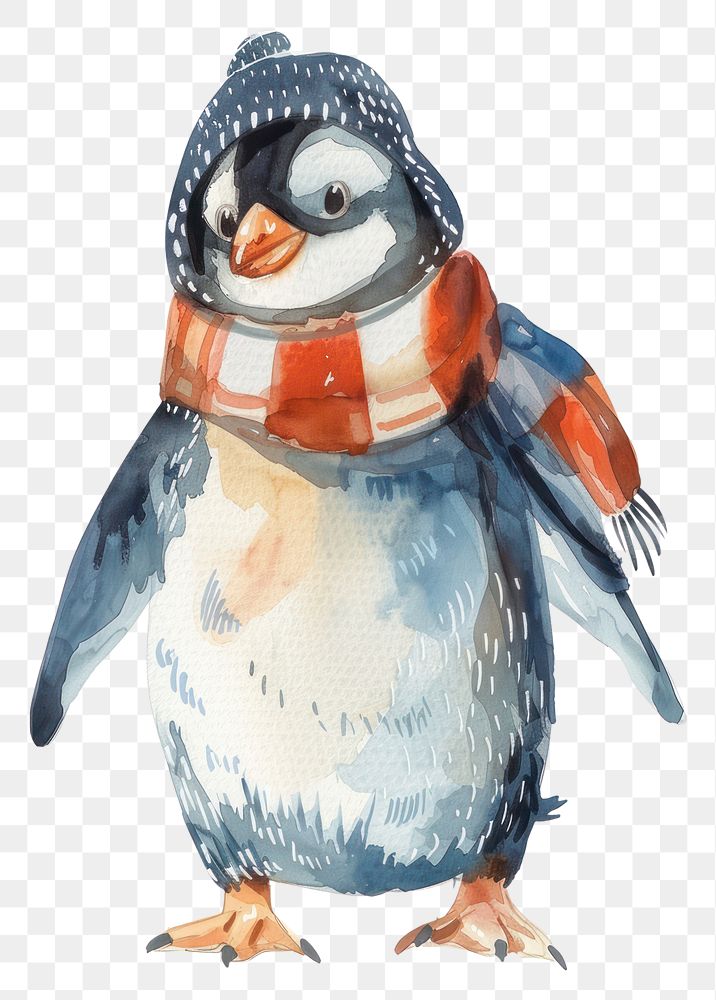 PNG Penguin animal puffin sketch.