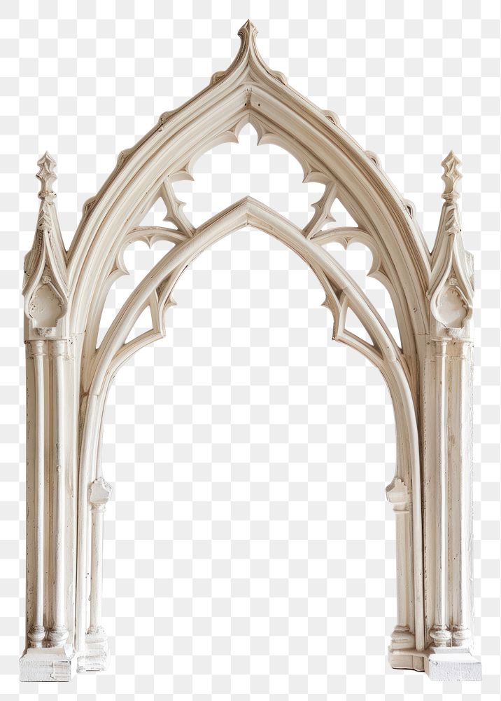 PNG  Minimal gothic arch architecture building worship