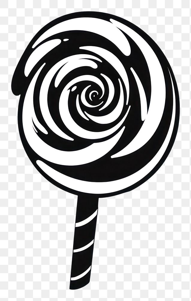 PNG Candy lollipop spiral food.