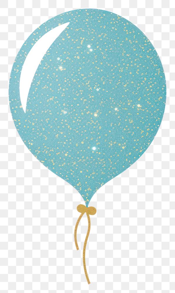 PNG Balloon celebration decoration pattern.