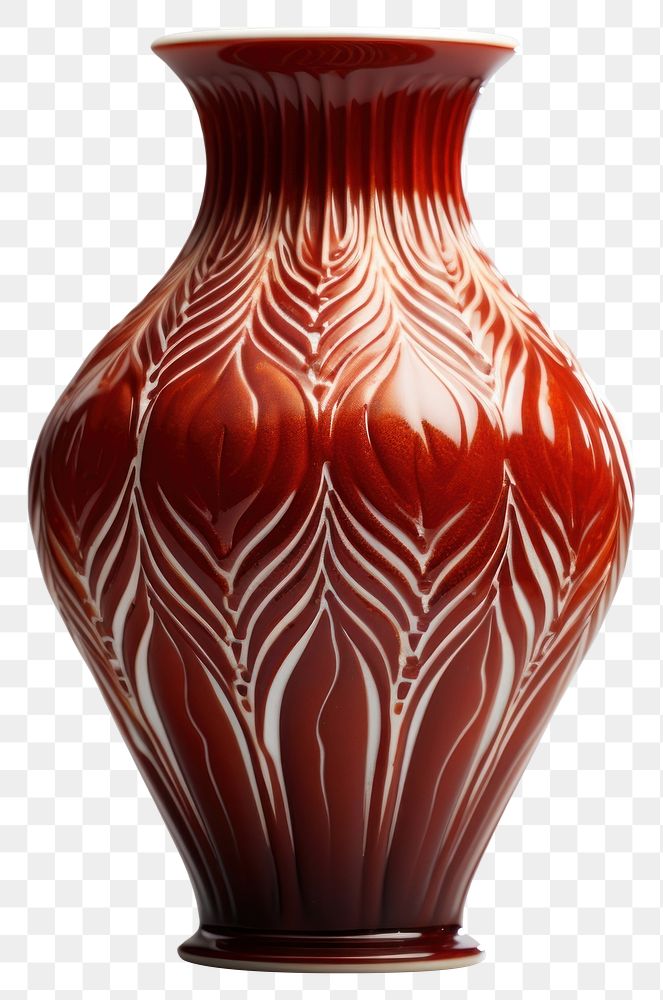 PNG Vase modern porcelain pottery art.