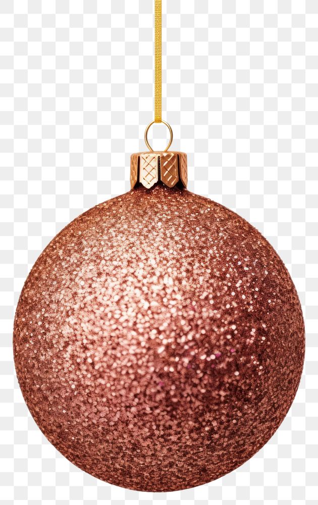 PNG Christmas ornament glitter jewelry.