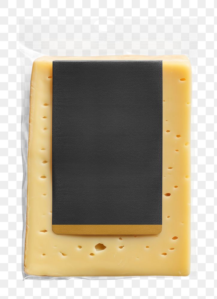 PNG Cheese packaging, transparent background