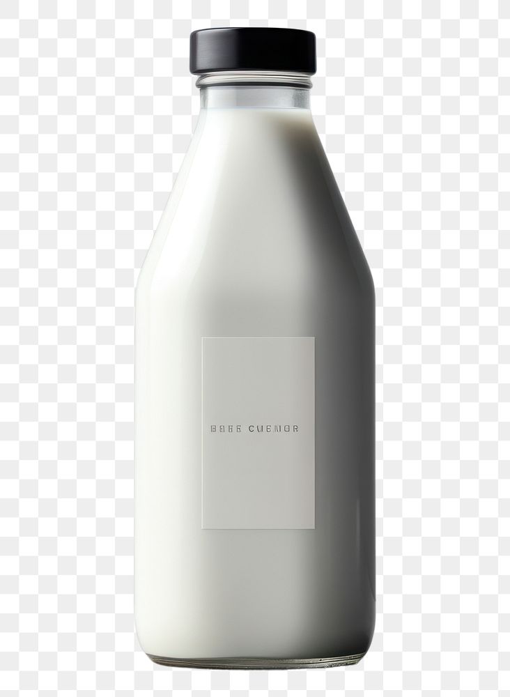 PNG Bottle drink milk refreshment.