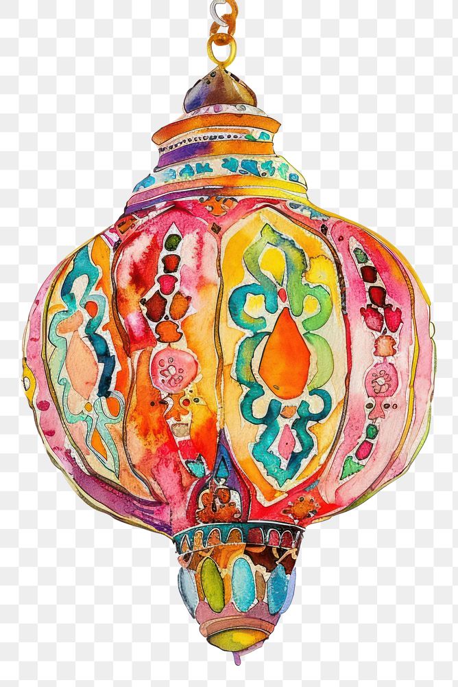 PNG Ottoman painting of lantern art white background representation