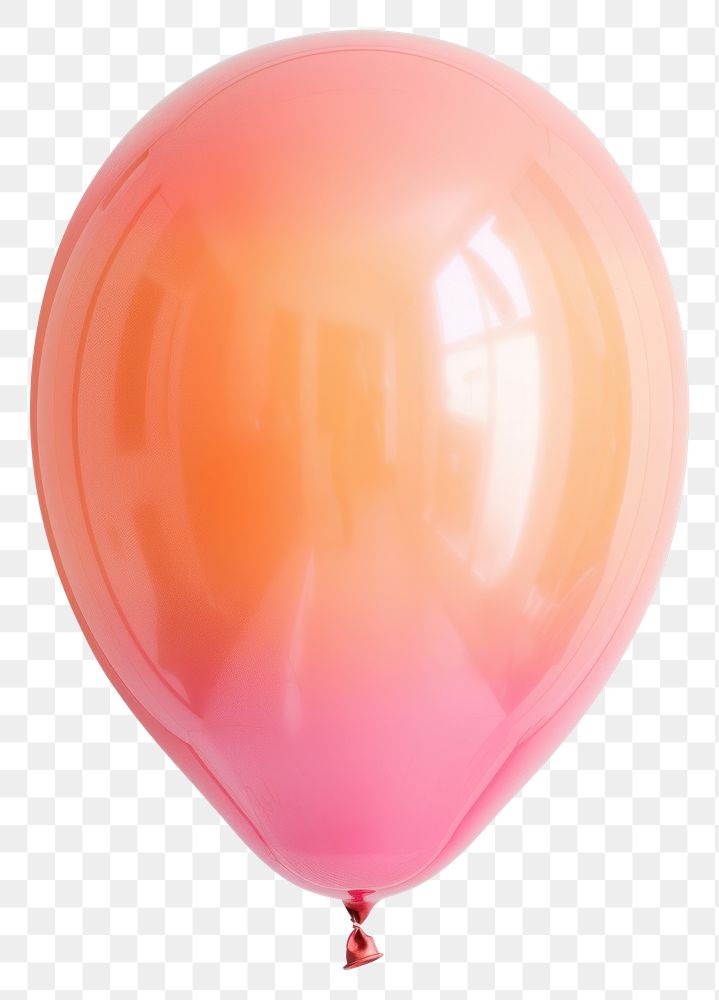PNG Balloon pink anniversary celebration.