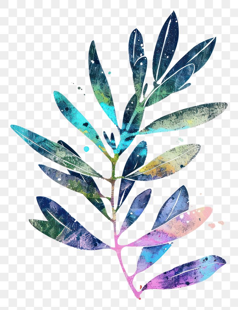 PNG Nature plant leaf pattern