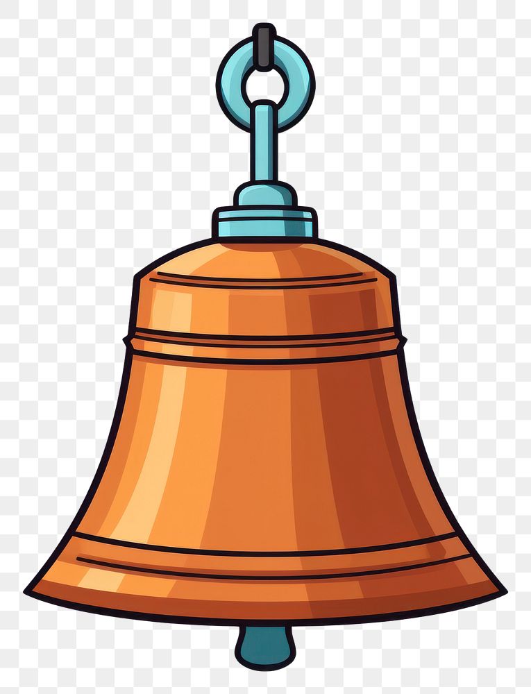 PNG Bell Clipart cartoon line lamp.