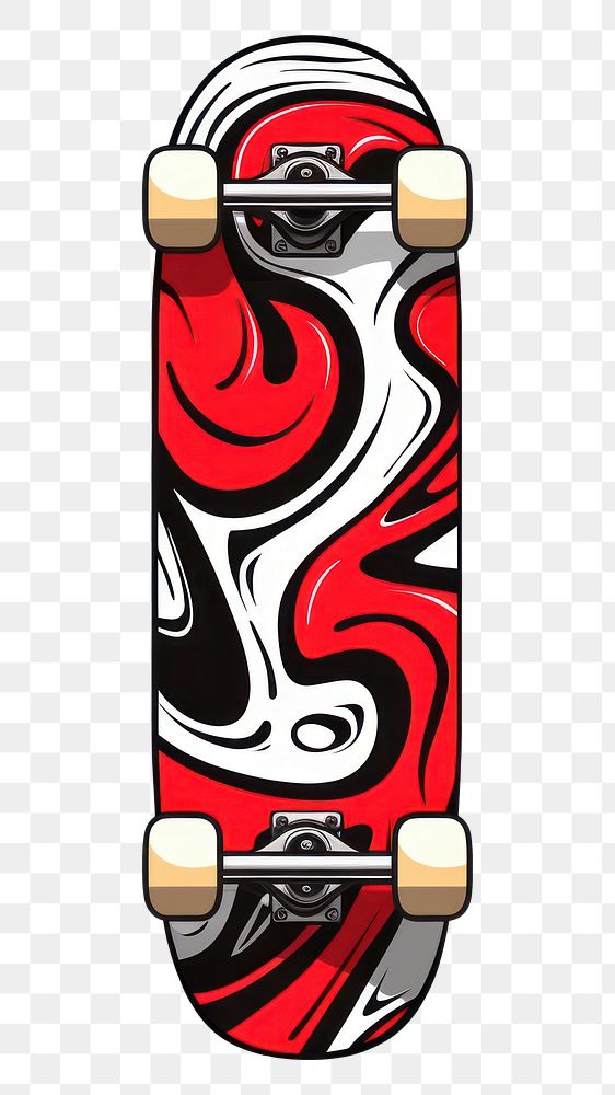 PNG Graffiti skateboard red skateboarding skateboarder.